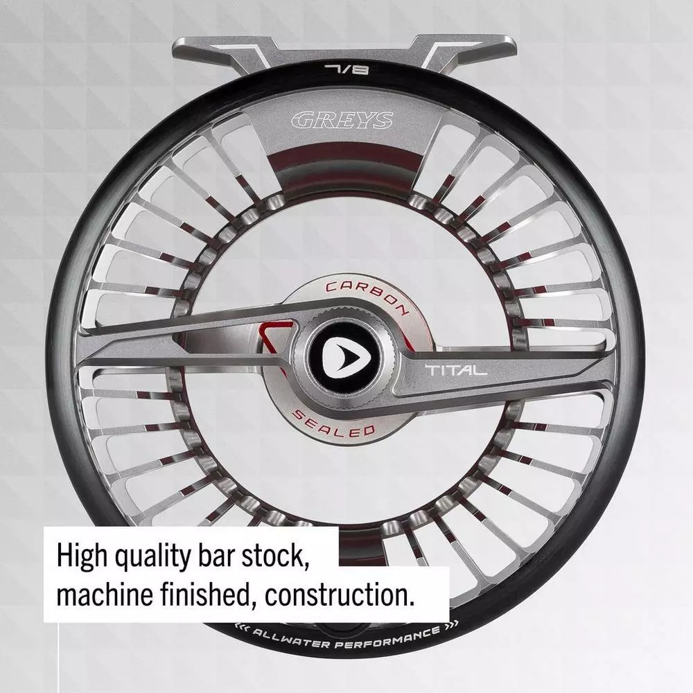 Greys Tital Fly Reel #7/8 4 Greys Tital Fly Reel #7/8 - Bilde 2