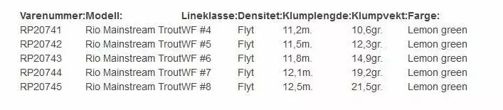 Rio Mainstream Trout 6 Rio Mainstream Trout - Bilde 4
